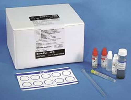 Sexual Health Test Kit Sure-Vue? RPR Syphilis Screen 100 Tests CLIA Non-Waived (PK)