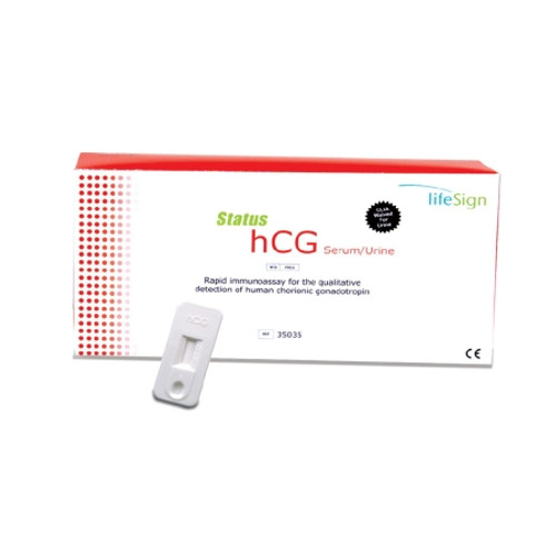 Reproductive Health Test Kit Status hCG Pregnancy Test 35 Tests CLIA Waived Sample Dependent (BX)