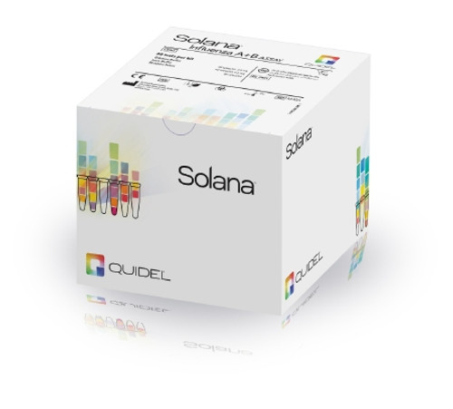 Respiratory Test Kit Solana? Influenza A+B Influenza A + B 48 Tests CLIA Non-Waived (KT)