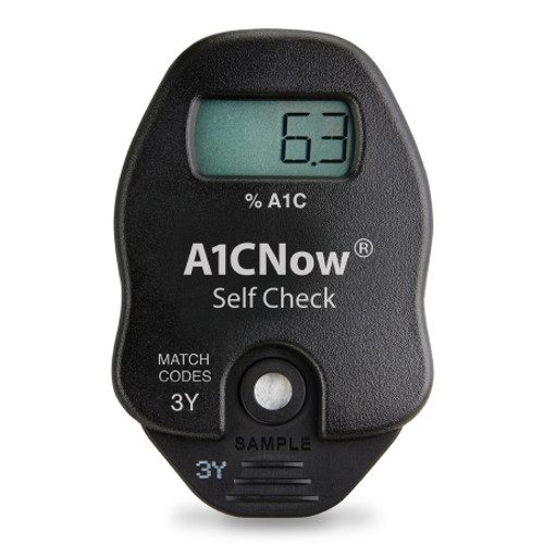 HbA1c Test Kit A1CNow? Self Check HbA1c Test 4 Tests CLIA Waived (BX)