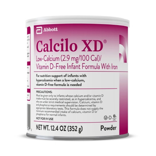 Infant Formula Calcilo XD?Low-Calcium/Vitamin D-Free with Iron 12.4 oz. Can Powder (CS)