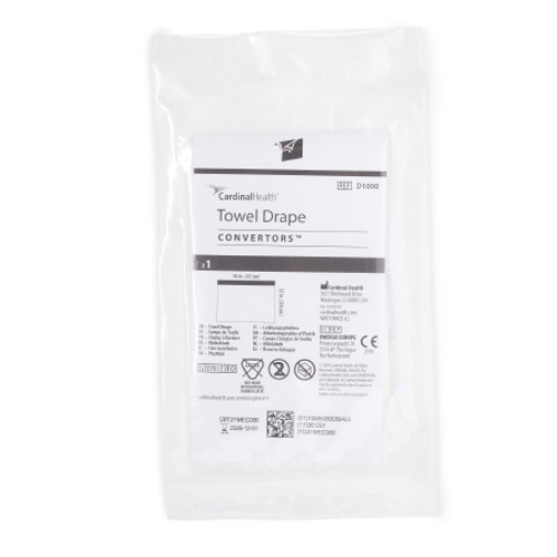 General Purpose Drape Towel Drape 18 W X 12 L Inch Sterile (BX)