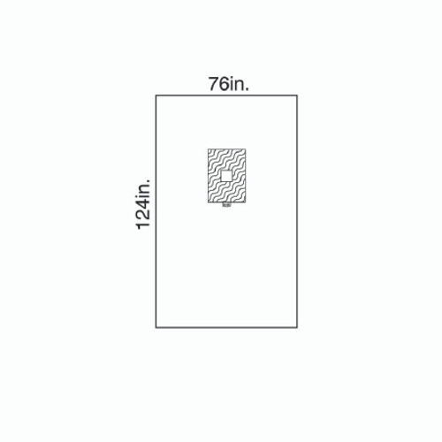 Surgical Drape Minor Procedure Drape 76 W X 124 L Inch Sterile (EA)