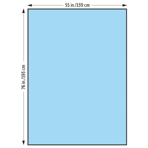 General Purpose Drape Large Drape 55 W X 76 L Inch Sterile (CS)