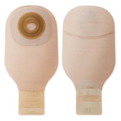 Ostomy Pouch Premier* Flextend* One-Piece System 12 Inch Length 1 Inch Stoma Drainable Soft Convex, Pre-Cut (BX)