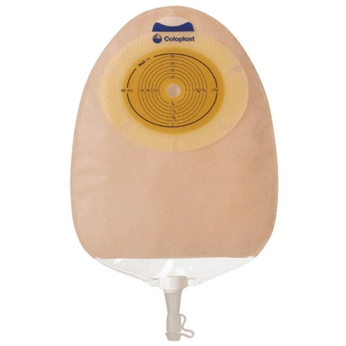 Urostomy Pouch SenSura? One-Piece System 10-3/8 Inch Length, Maxi 3/8 to 3 Inch Stoma Drainable Flat, Pre-Cut (BX)
