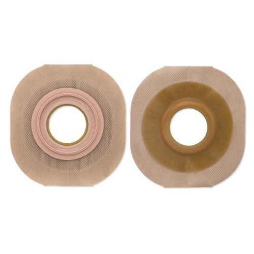 Ostomy Barrier FlexTend* Precut, Extended Wear Adhesive Tape 44 mm Flange Green Code System 3/4 Inch Opening (BX)