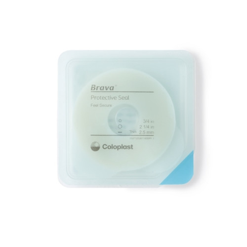 Ostomy Seal Brava? Thin 3/4 Inch (18mm) Stoma 2-1/4 Inch (57 mm) (BX)