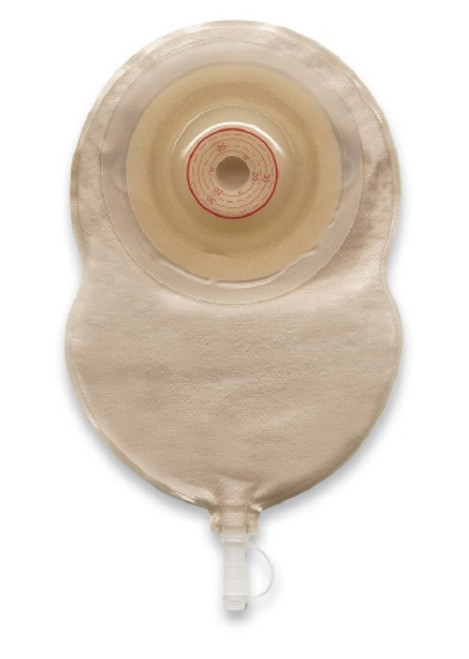Urostomy Pouch Esteem? + Flex One-Piece System 7-1/2 Inch Length Drainable Convex V1, Pre-Cut (BX)