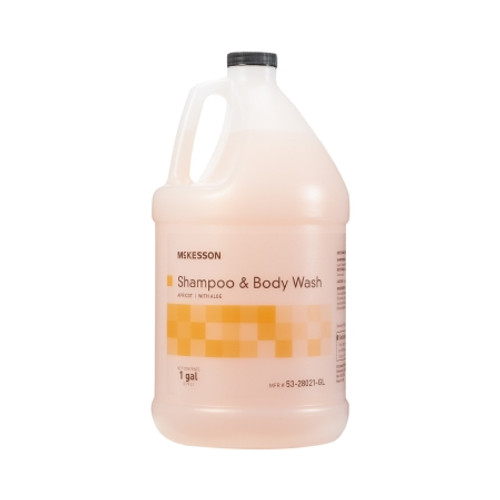 Shampoo and Body Wash McKesson 1 gal. Jug Apricot Scent (CS)