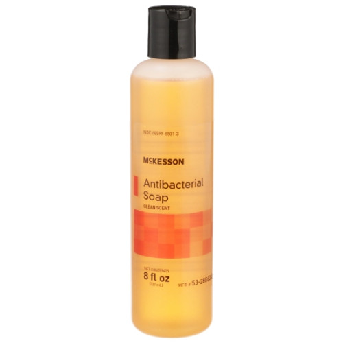 Antibacterial Soap McKesson Liquid 8 oz. Bottle Clean Scent (CS)