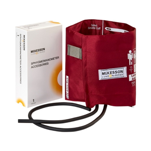 Reusable Blood Pressure Cuff McKesson LUMEON* 34 to 50 cm Arm Nylon Cuff Large Adult Cuff (BX)