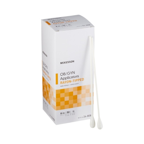 McKesson OB/GYN Swab 8 Inch Length NonSterile (CS)