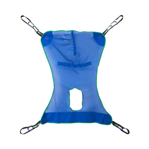 Full Body Commode Sling McKesson 4 or 6 Point Cradle Without Head Support Extra Large 600 lbs. Weight Capacity (EA)