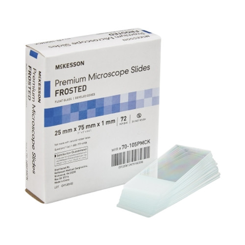 Microscope Slide McKesson 25 X 75 X 1 mm Frosted End (BX)