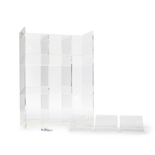 Tiered Tube Organizer McKesson 9 Place Clear 5-1/2 X 11-1/2 X 16 Inch (EA)