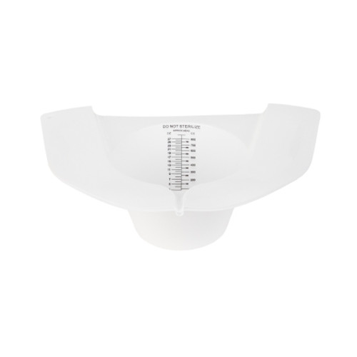 Commode Specimen Collector McKesson 800 mL (27 oz.) Without Closure Unprinted NonSterile (EA)