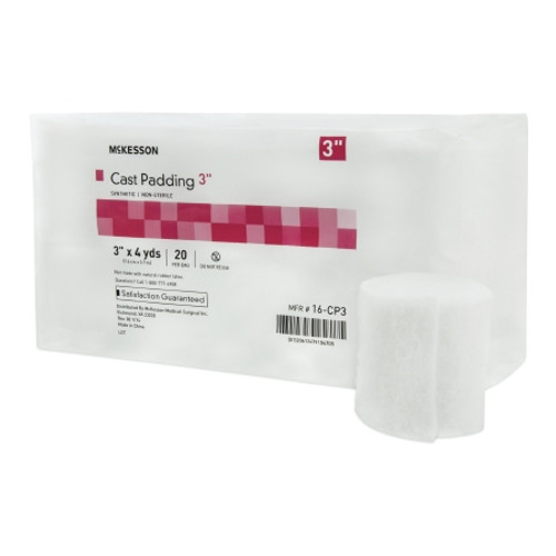 Cast Padding Undercast McKesson 3 Inch X 4 Yard Polyester NonSterile (CS)
