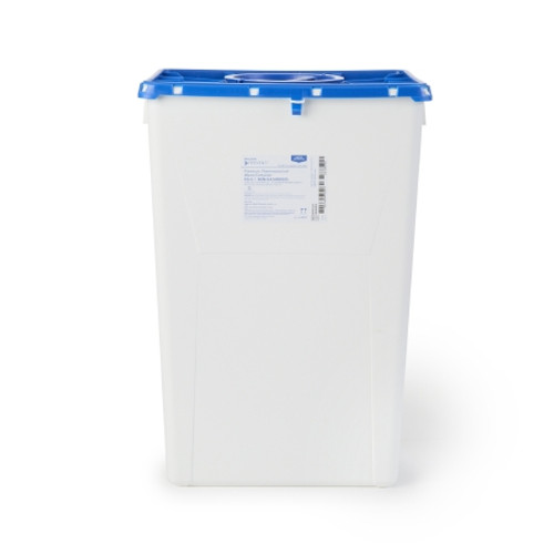 Pharmaceutical Waste Container McKesson Prevent? White Base 24-3/5 H X 17-3/10 W X 13 L Inch Vertical Entry 18 Gallon (CS)