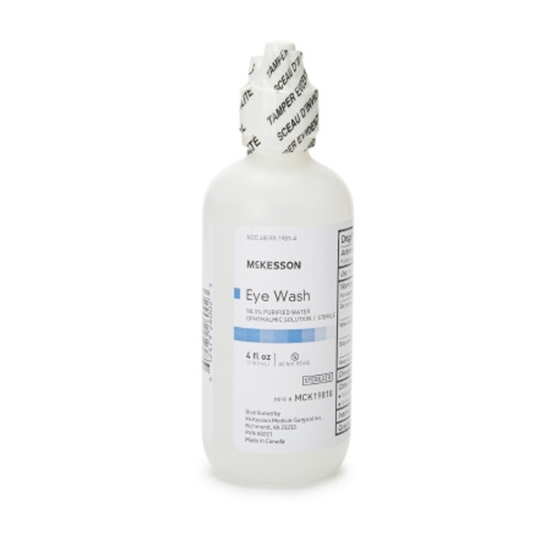 Eye Wash Solution McKesson Active ingredient: 98.3% Purified Water Inactive ingredients: boric acid, sodium borate, sodium chloride 4 oz. Squeeze Bottle (CS)