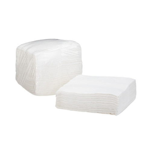Washcloth McKesson 10 X 13 Inch White Disposable (PK)