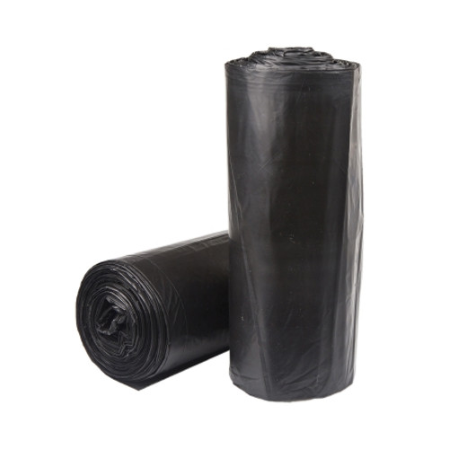 Trash Bag McKesson 56 gal. Black LLDPE 1.5 mil 43 X 47 Inch Star Seal Bottom Coreless Roll (CS)