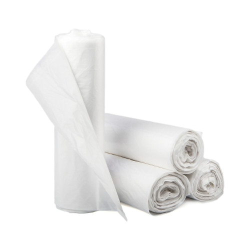 Trash Bag McKesson 60 gal. Clear LLDPE 1.15 mil 38 X 58 Inch Star Seal Bottom Coreless Roll (CS)