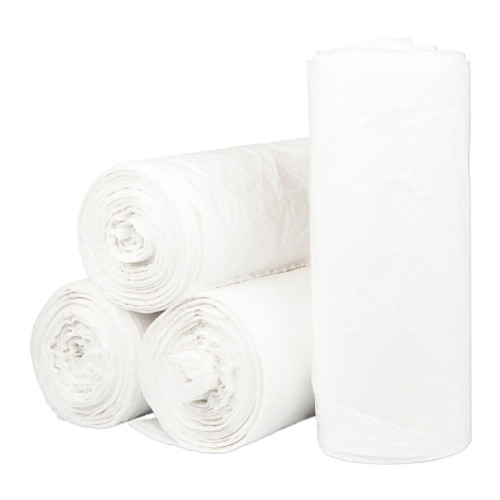 Trash Bag McKesson 60 gal. White LLDPE 0.70 mil 38 X 58 Inch Star Seal Bottom Coreless Roll (CS)