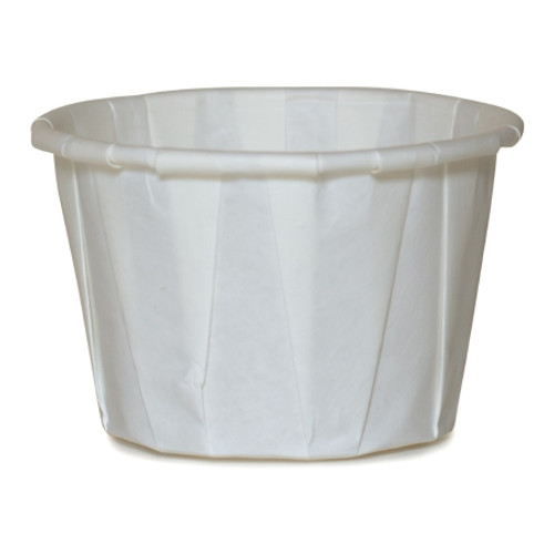 Souffle Cup McKesson 2 oz. White Paper Disposable (CS)