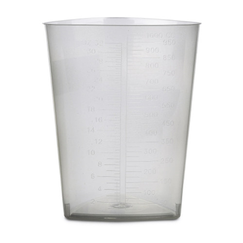 Graduated Container McKesson Triangular Polypropylene 1,000 mL (32 oz.) (CS)