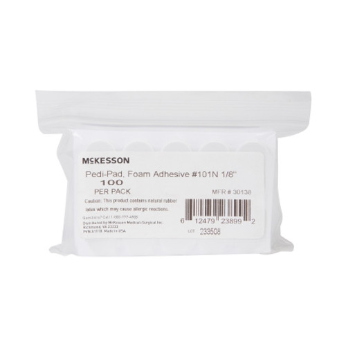 Protective Pad McKesson Pedi-Pad Size 101-Narrow Adhesive Foot (CS)