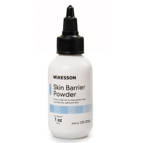 Ostomy Barrier Powder McKesson 1 oz. Puff Bottle, Protective Skin Barrier (CS)