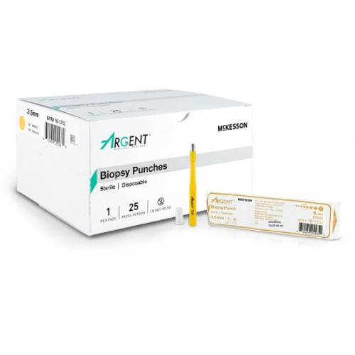 Biopsy Punch McKesson Argent* Dermal 3.5 mm (BX)