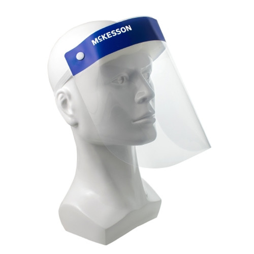 Face Shield McKesson One Size Fits Most Full Length Anti-fog Disposable NonSterile (BG)