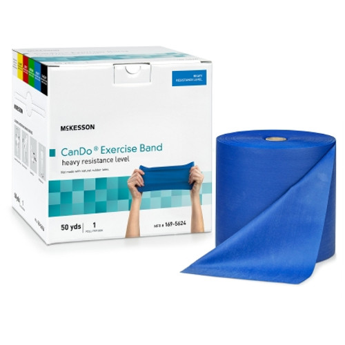Exercise Resistance Band McKesson CanDo? Blue 5 Inch X 50 Yard Heavy Resistance (EA)