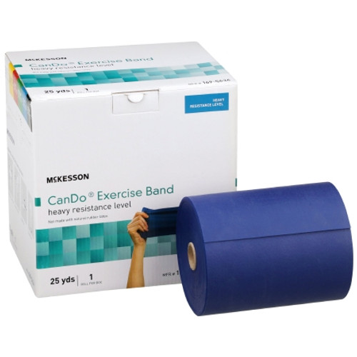 Exercise Resistance Band McKesson CanDo? Blue 5 Inch X 25 Yard Heavy Resistance (EA)