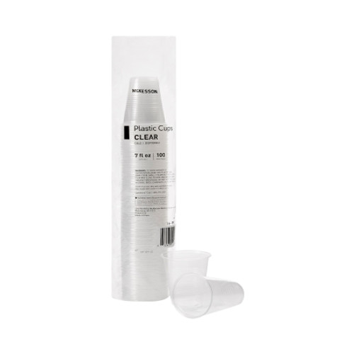 Drinking Cup McKesson 7 oz. Clear Polypropylene Disposable (CS)
