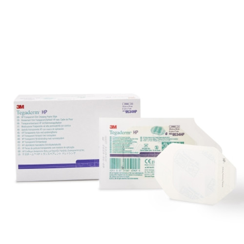 Transparent Film Dressing 3M* Tegaderm* HP 2-3/8 X 2-3/4 Inch Frame Style Delivery Rectangle Sterile (EA)