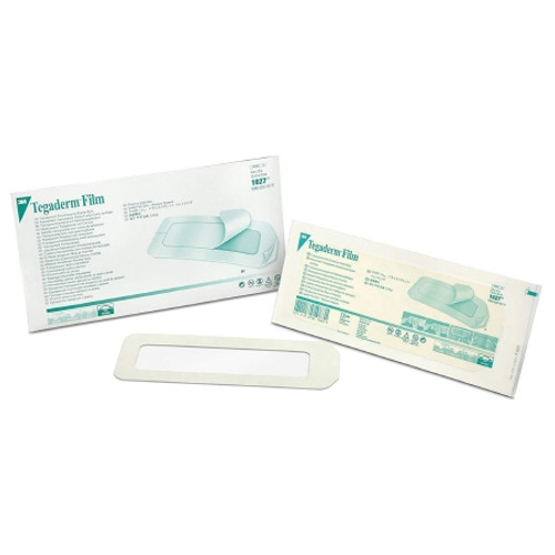 Transparent Film Dressing 3M* Tegaderm* 4 X 10 Inch Frame Style Delivery Rectangle Sterile (BX)