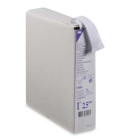 Stockinette Tubular / Undercast 3M* Synthetic 1 Inch X 25 Yard Polyester NonSterile (RL)