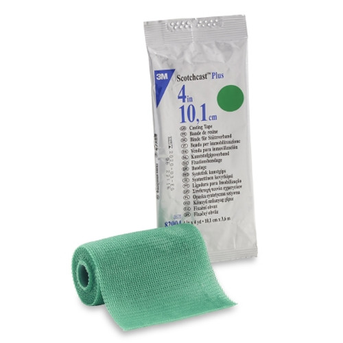 Cast Tape 3M* Scotchcast* Plus 4 Inch X 12 Foot Fiberglass / Resin Green (CS)