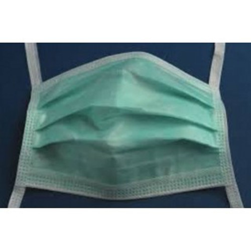Surgical Mask Cardinal Health* Anti-fog Adhesive ASTM Level 1 Tie Closure One Size Fits Most (CS)