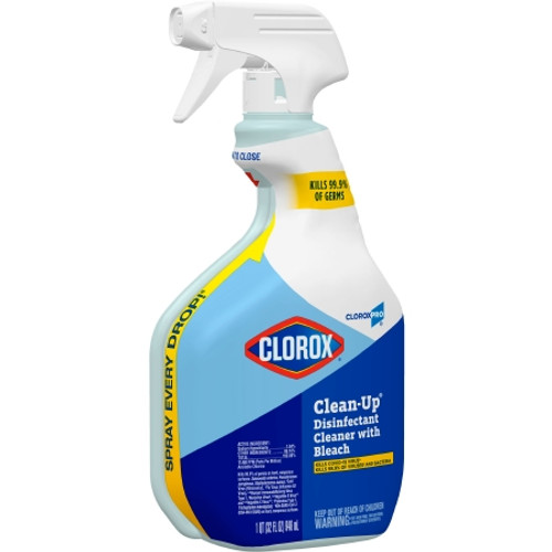 Surface Disinfectant Cleaner CloroxPro* Clorox? Clean-Up? with Bleach Germicidal Trigger Spray Liquid 32 oz. Bottle Chlorine Scent NonSterile (CS)