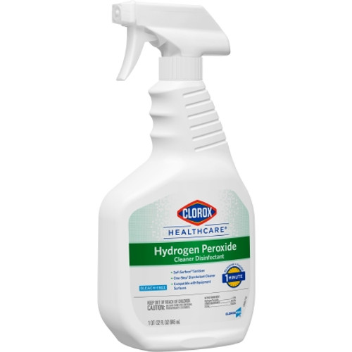Surface Disinfectant Cleaner Clorox Healthcare? Peroxide Based Trigger Spray Liquid 32 oz. Bottle Unscented NonSterile (EA)
