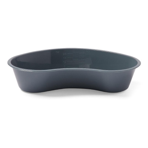 Emesis Basin Medline Graphite 20 oz. Plastic Single Patient Use (CS)
