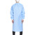 Non-Reinforced Surgical Gown with Towel Halyard Basics X-Large Blue Sterile Disposable (EA)