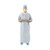Surgical Gown with Towel Aero Chrome Large Silver Sterile AAMI Level 4 Disposable (EA)