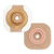 Ostomy Barrier New Image* CeraPlus* Precut, Extended Wear Adhesive Tape Borders 44 mm Flange Green Code System 1 Inch Opening (EA)
