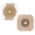 Ostomy Barrier New Image* CeraPlus* Precut, Extended Wear Adhesive Tape Borders 57 mm Flange Red Code System 1-1/8 Inch Opening (BX) 11905