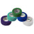 Cohesive Bandage CoFlex? NL 1 Inch X 5 Yard Self-Adherent Closure Teal / Blue / White / Purple / Green NonSterile 12 lbs. Tensile Strength (RL)